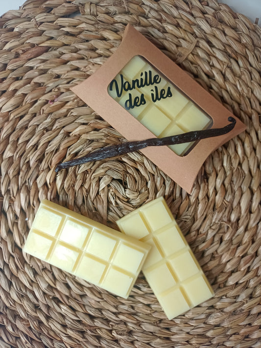 Fondant tablette "Vanille des îles"